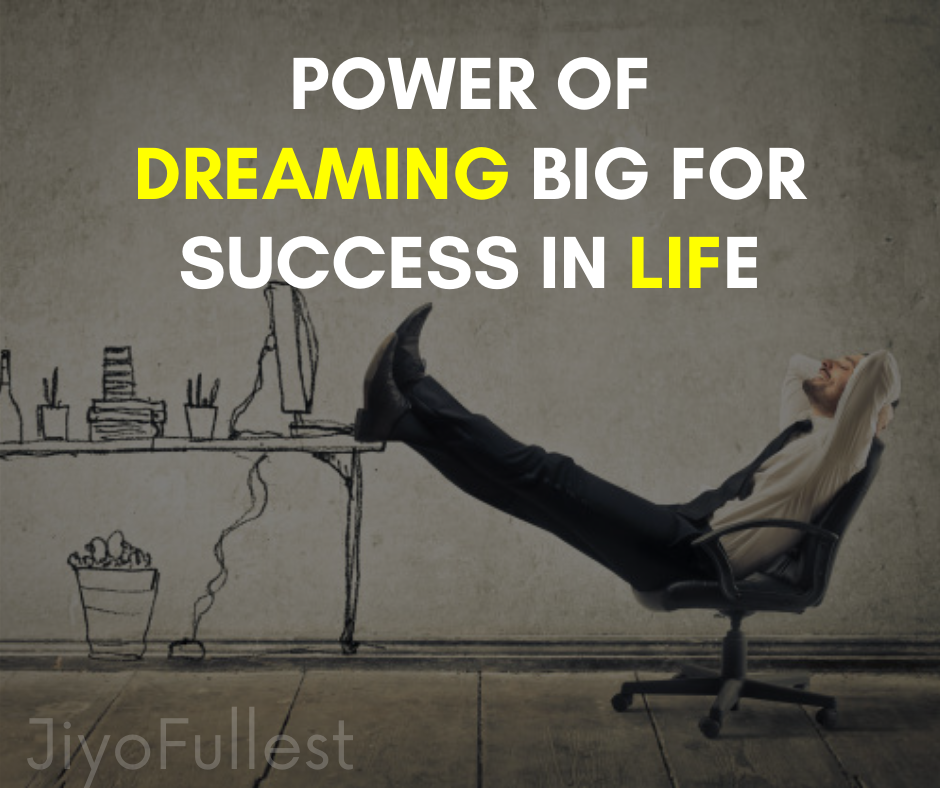 Power of Dreaming BIG for Success in Life