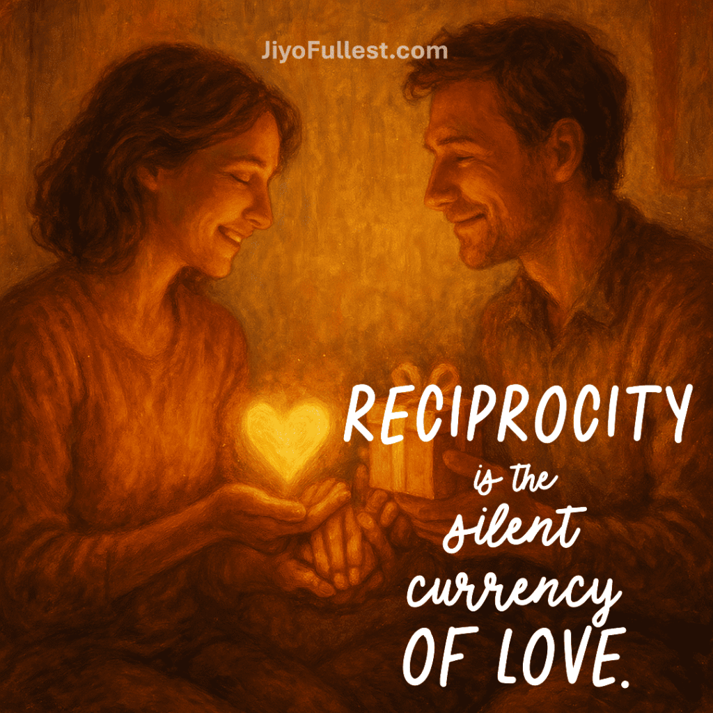 Reciprocity in Real-Life