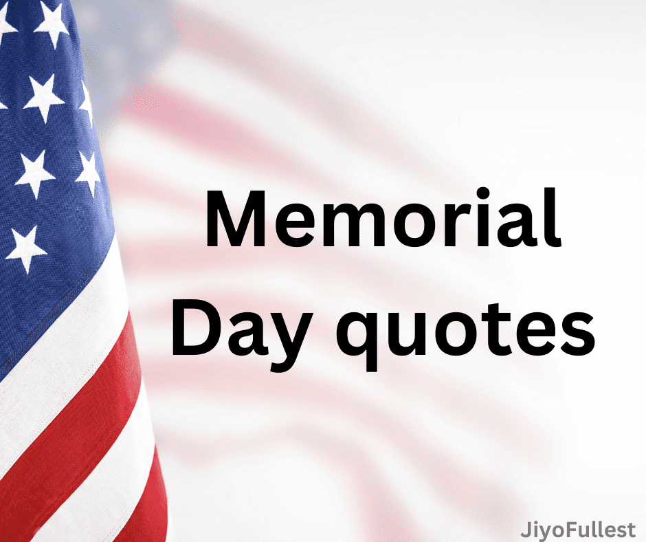 Memorial Day quotes