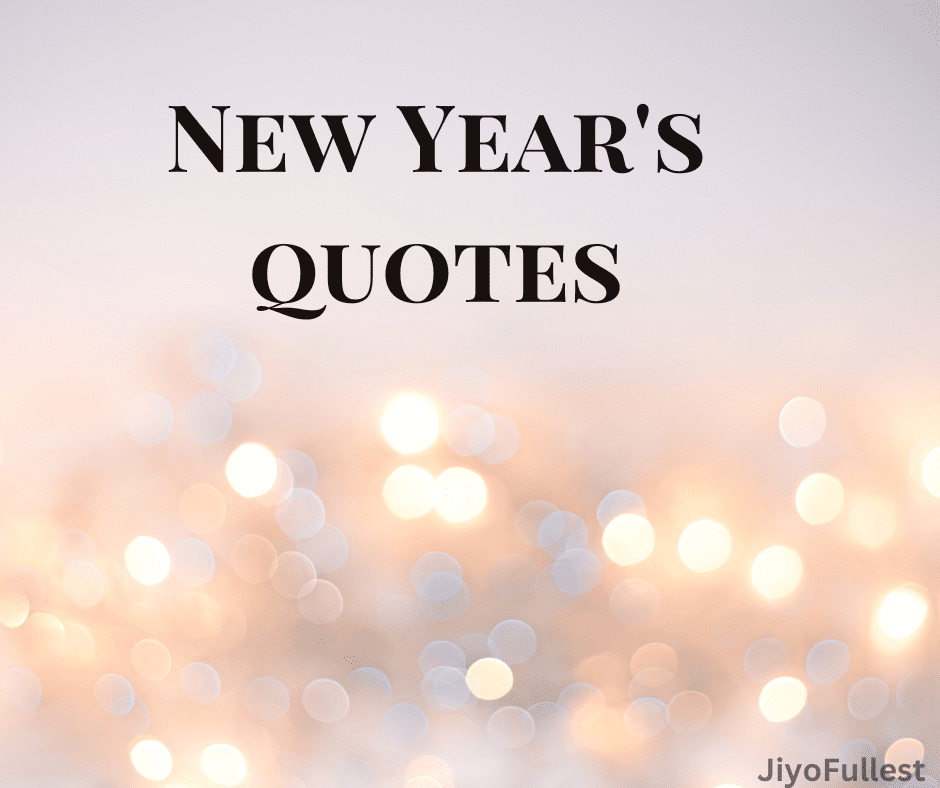 New Year's Quotes