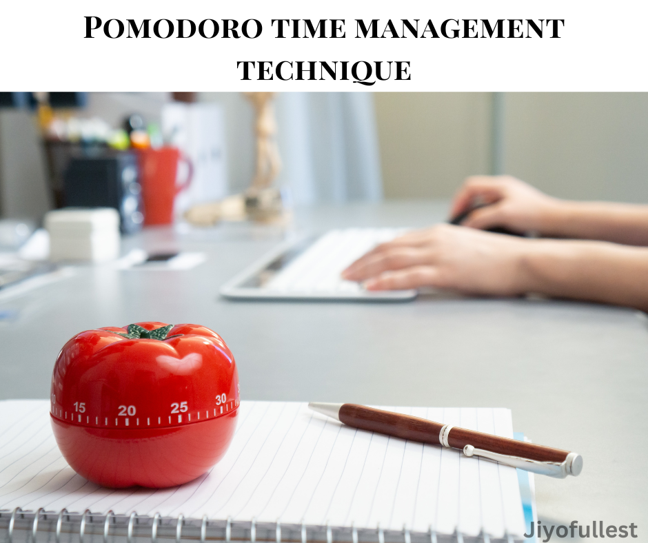 Pomodoro time management technique