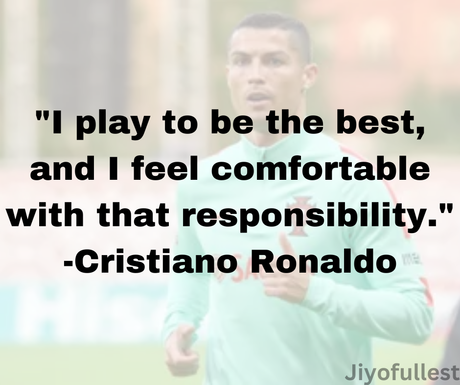 Cristiano Ronaldo Quotes That Motivates Everyone