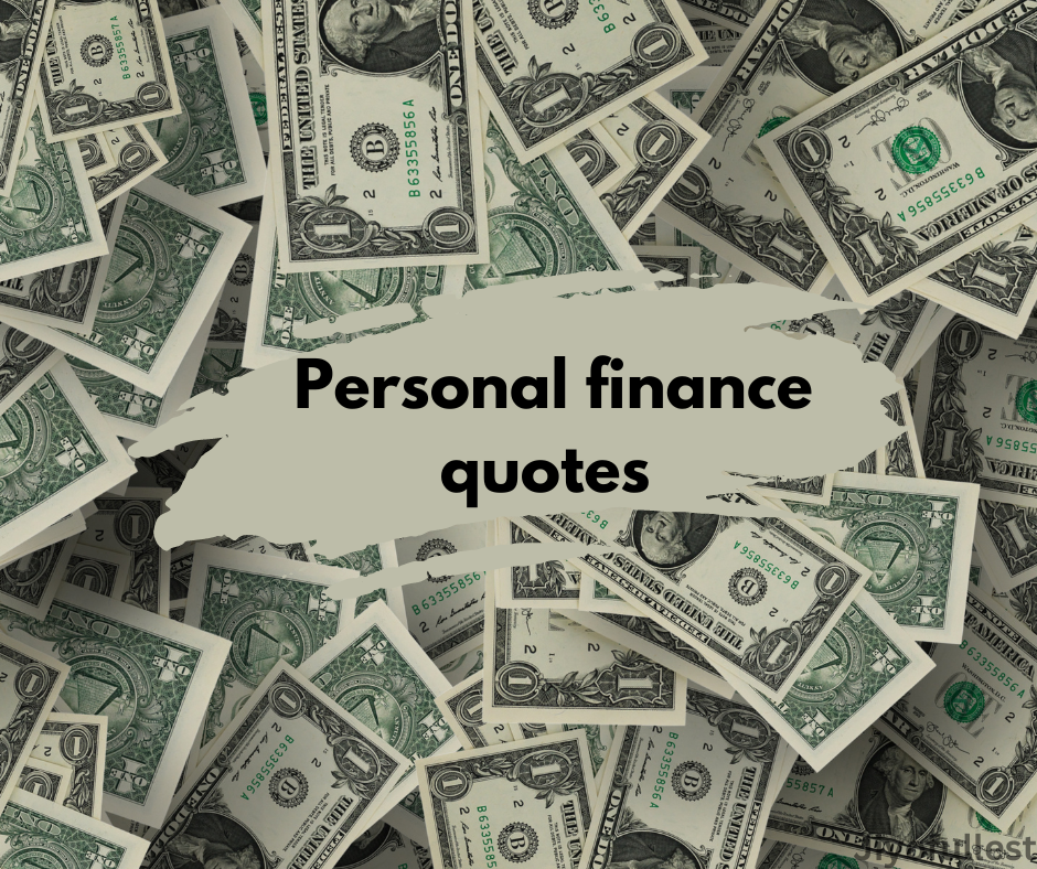 Personal finance quotes