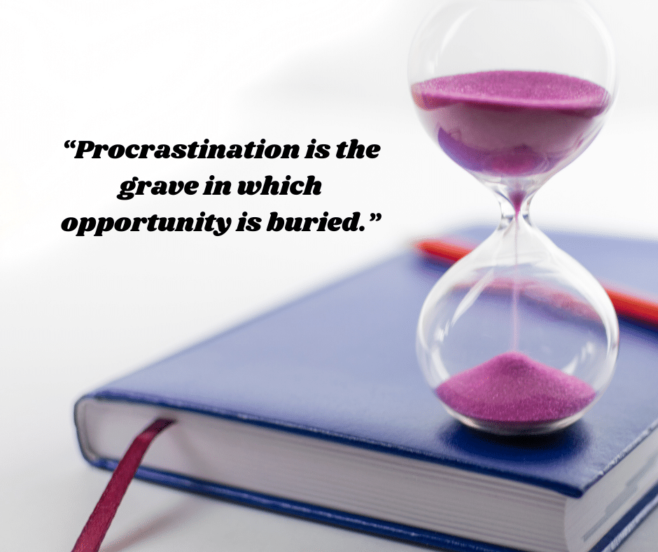 Stop Procrastination Quotes