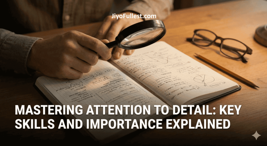 Mastering Attention to Details