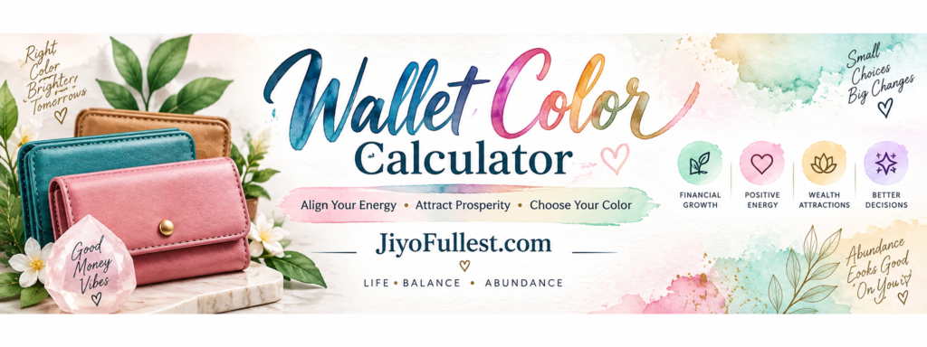 Wallet Color Calculator-Band