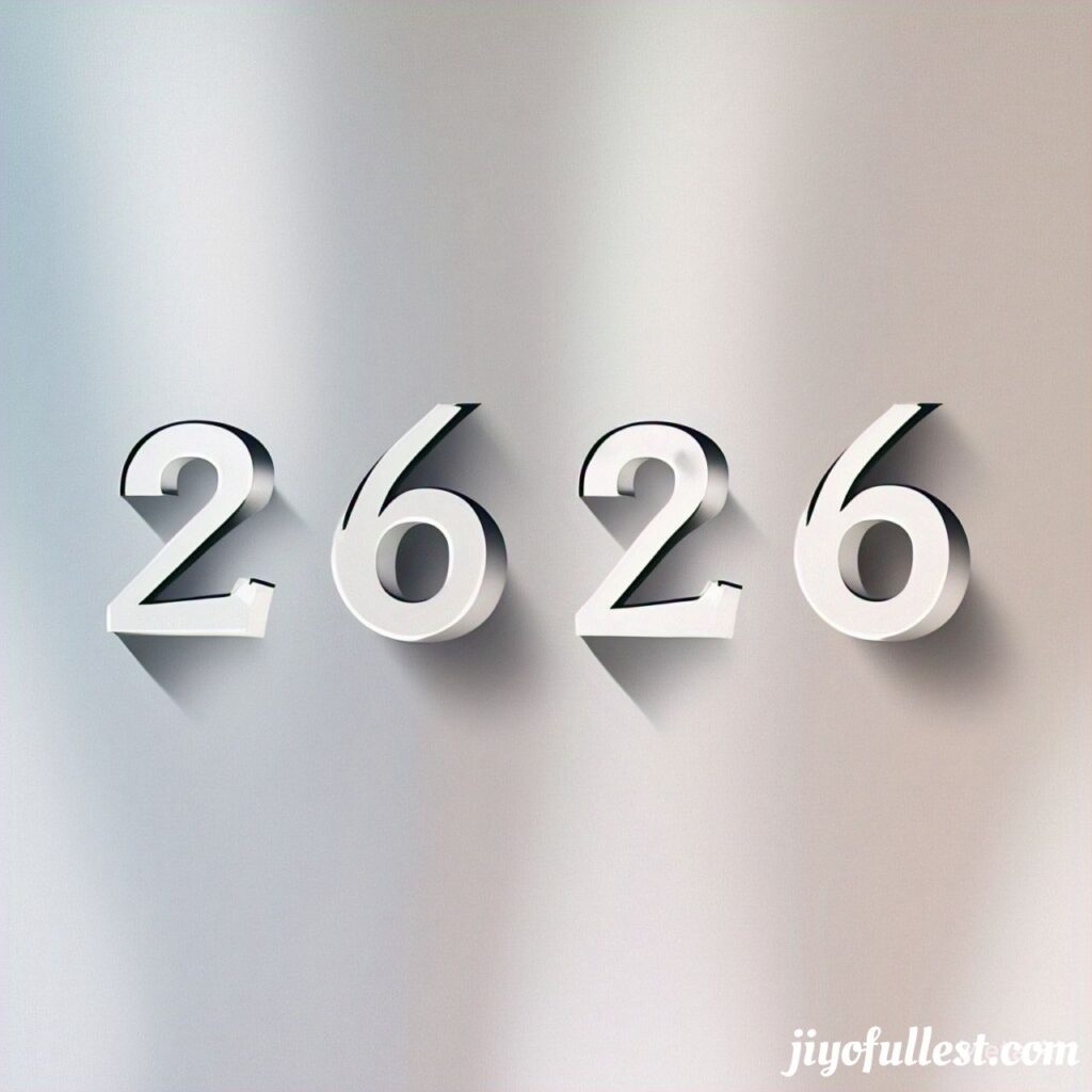 2626 angel number soulmate