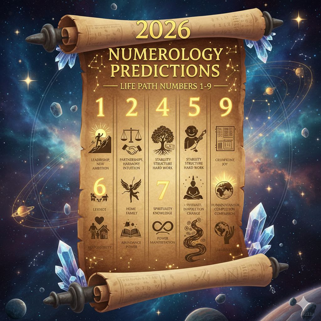 Powerful 2026 Numerology Predictions for Life Path Numbers 1 to 9