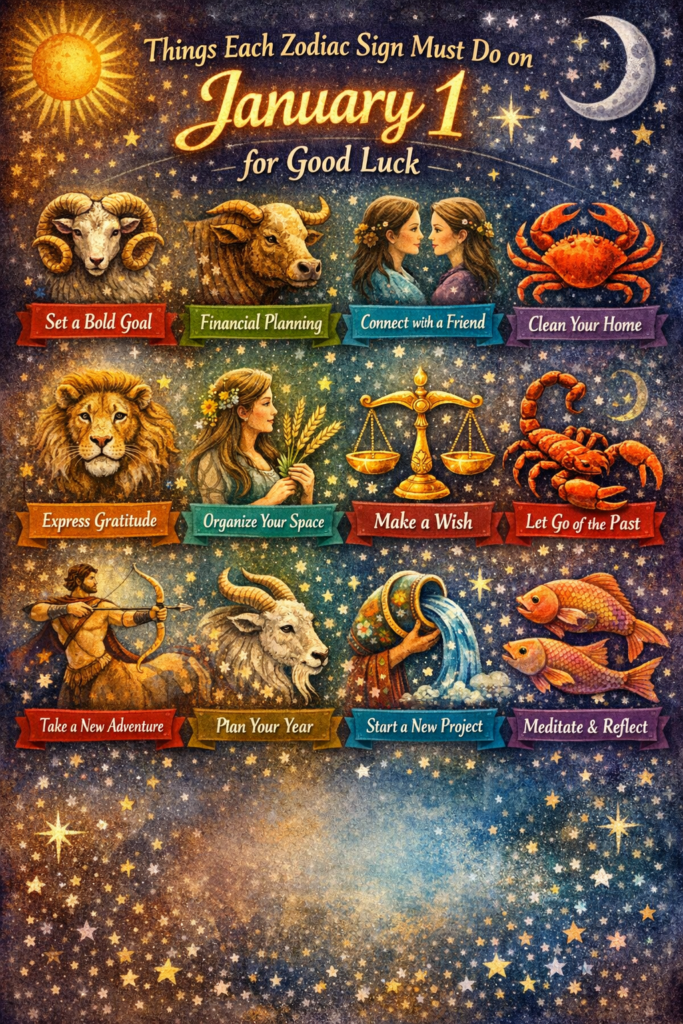 Things Each Zodiac Sign