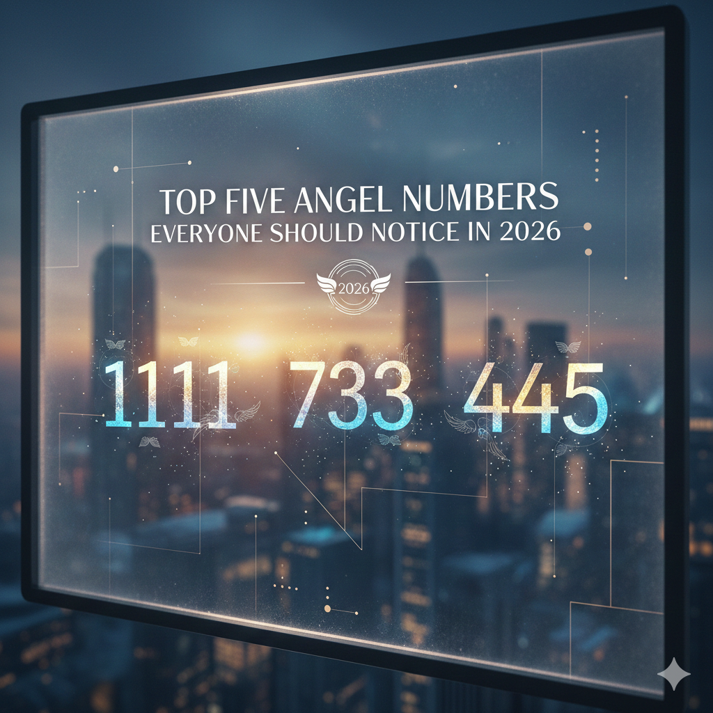 Top Five Angel Numbers Everyone Should Notice in 2026