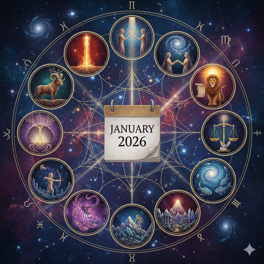 What January 2026 Means Spiritually for Each Zodiac Sign