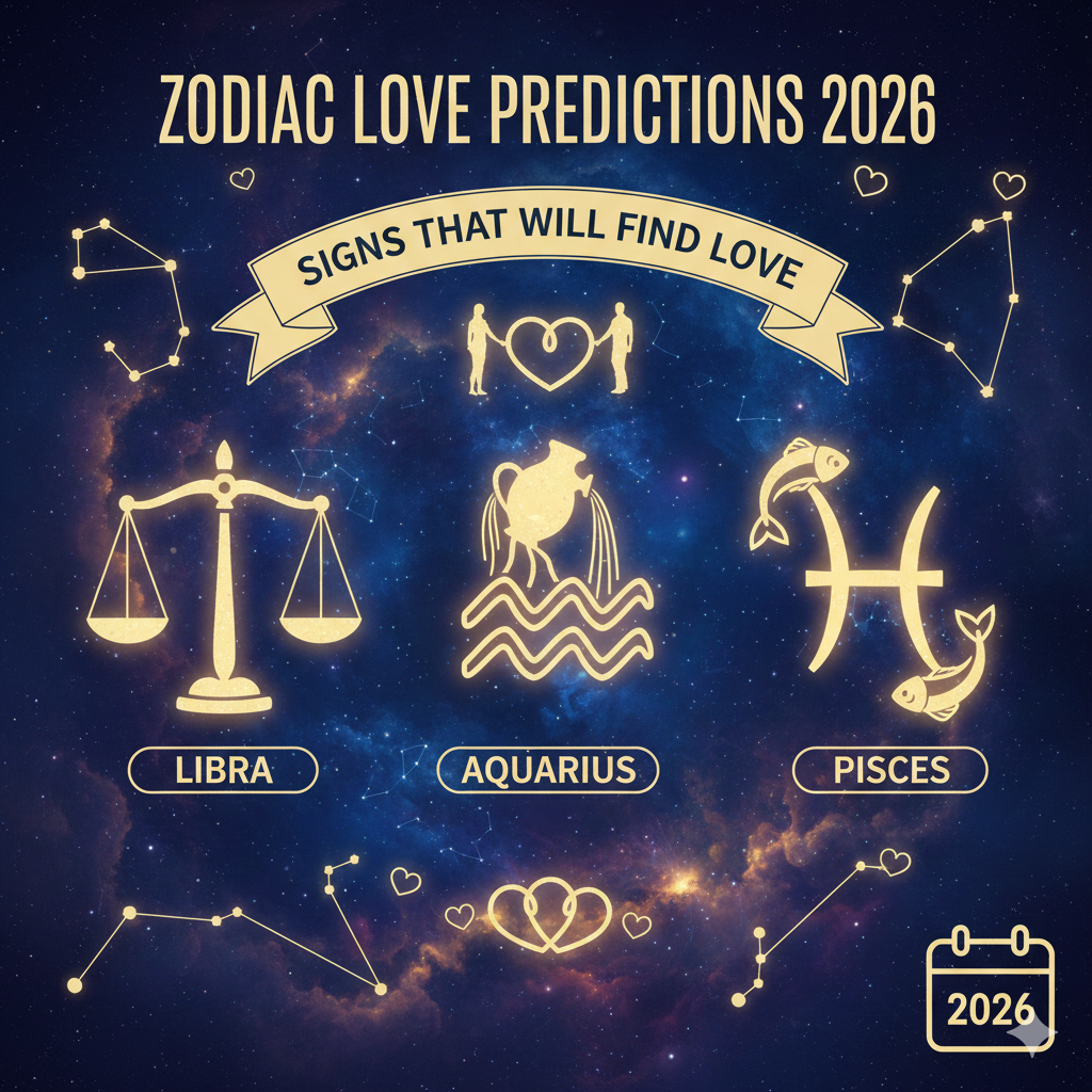 Which Zodiac Signs Will Find Love in 2026