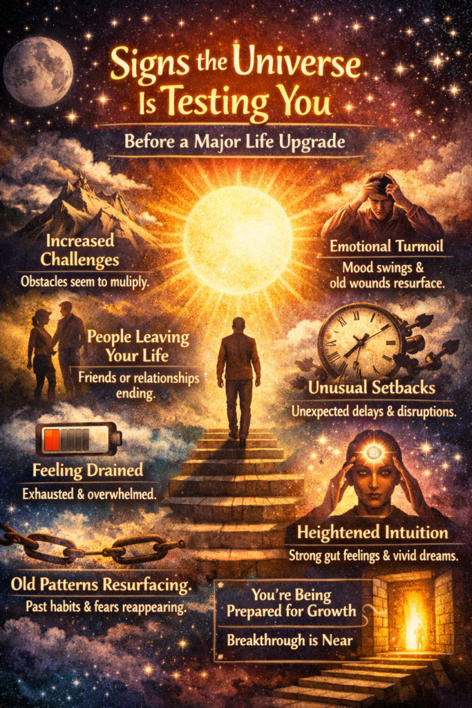 Signs the Universe Is Testing