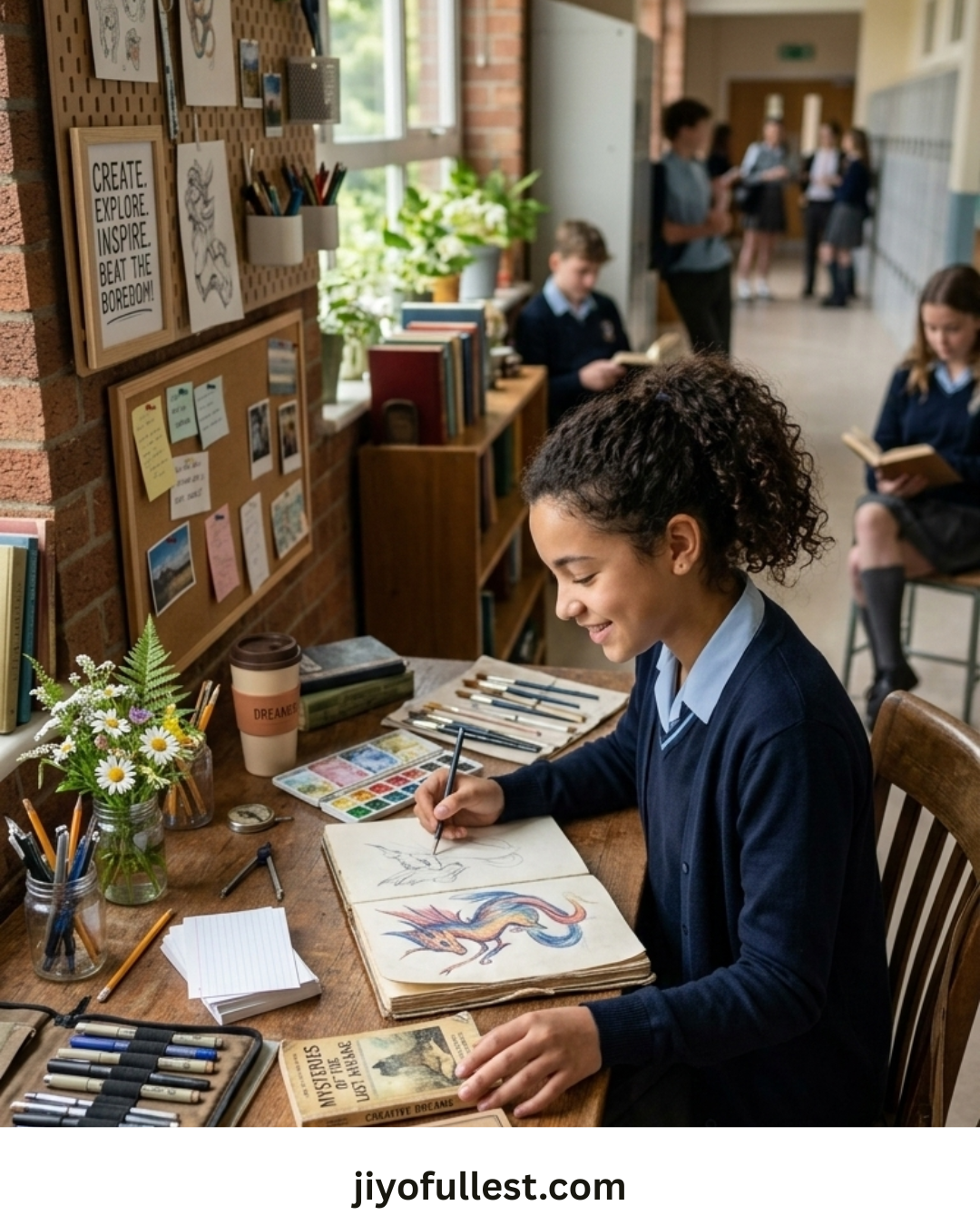 Things to Do When You’re Bored at School (Not Just Your Phone)