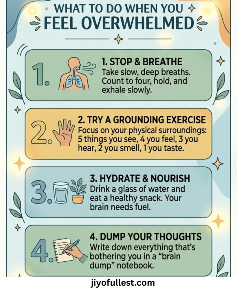 Feel Overwhelmed