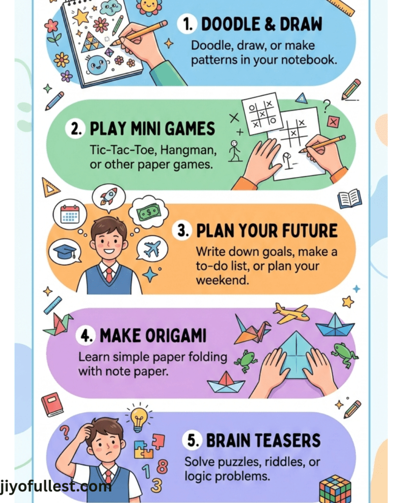 Things to Do When You're Bored at School