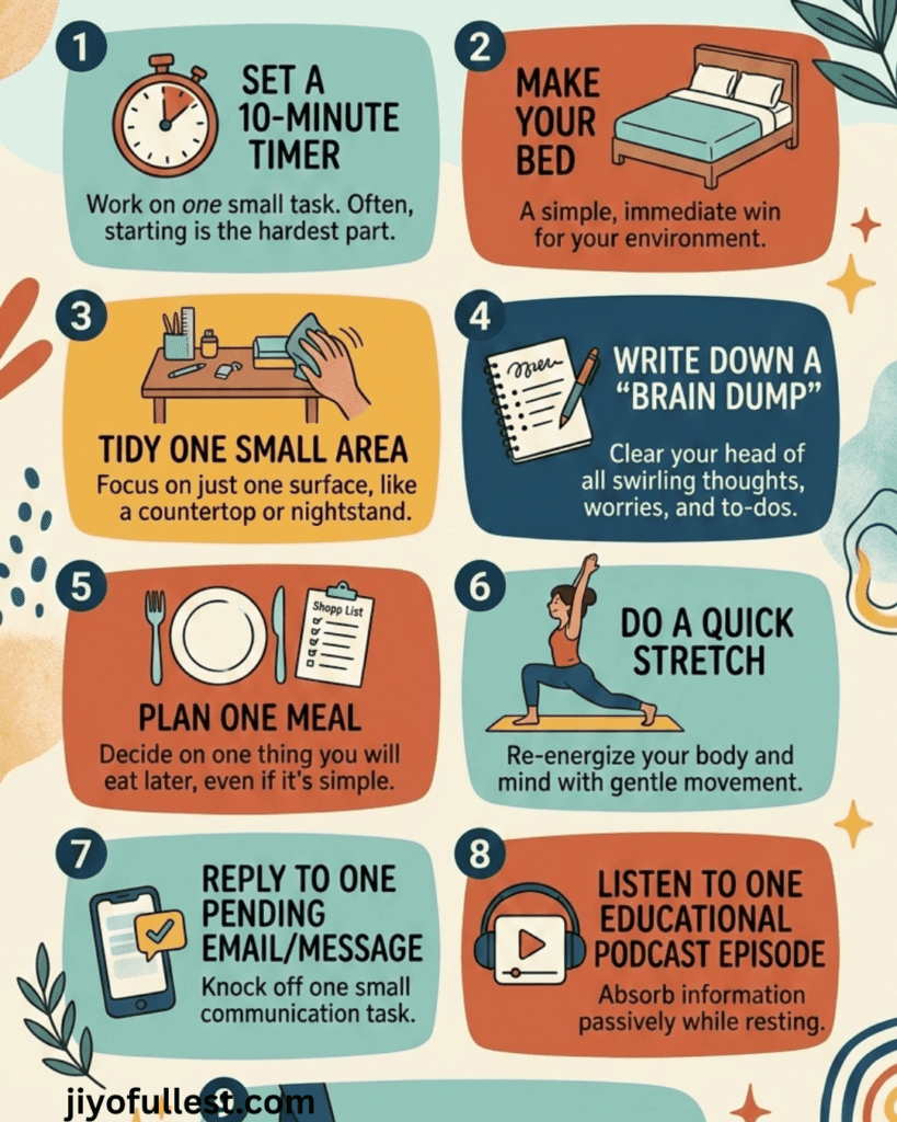 productive things to do