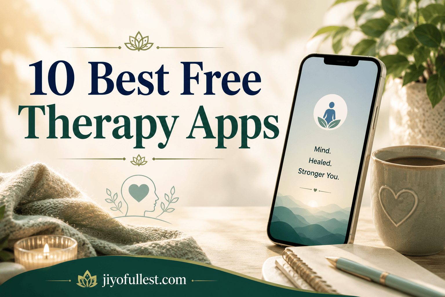 10 Best Free Therapy Apps in 2026 (AI Chat, Peer Support & CBT Tools)
