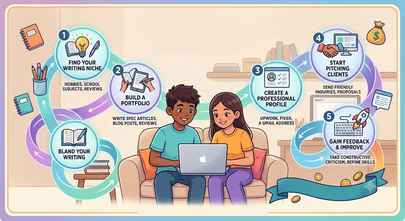 How Teens Can Start Freelance Writing With No Experience